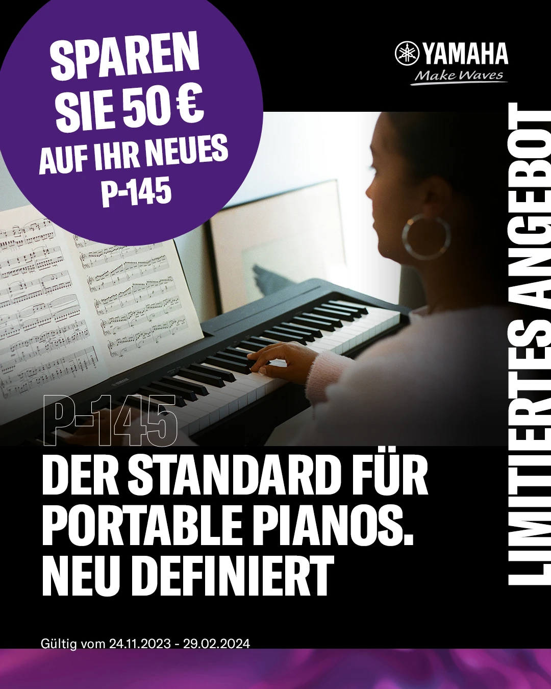 Imported from https://www.klangfarbe.com/pictures/News/005 landingpages/YAM_P-145_Cashback KLANGFARBE.webp