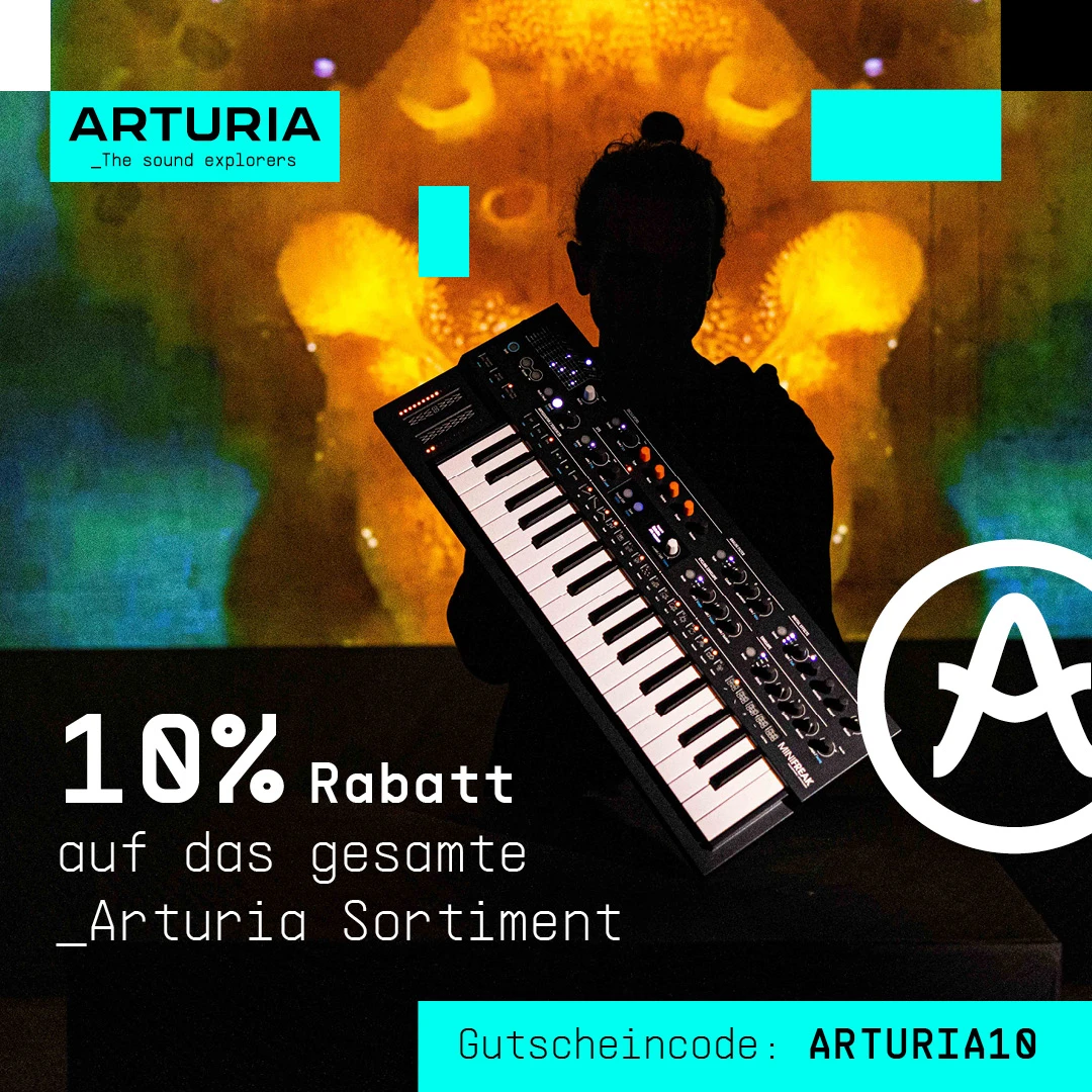 -10% auf ALLES von ARTURIA