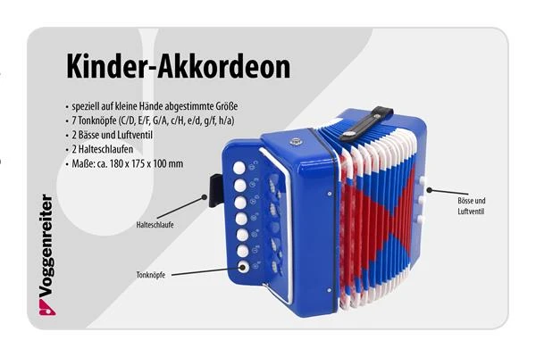 Kinder Akkordeon