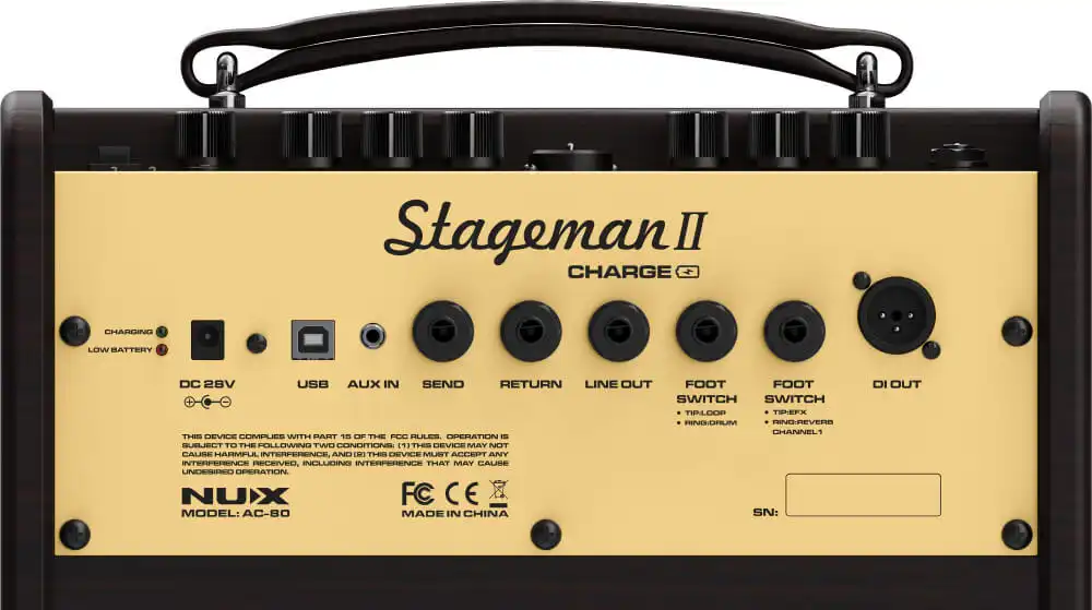 Nux Stageman II Acoustic Amp AC-80