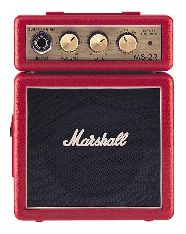 Marshall MS2 Mini-Amp Rot