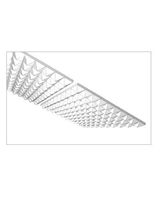 Pinta Acoustic Pyramide 100mm weiß 1200x600x100mm