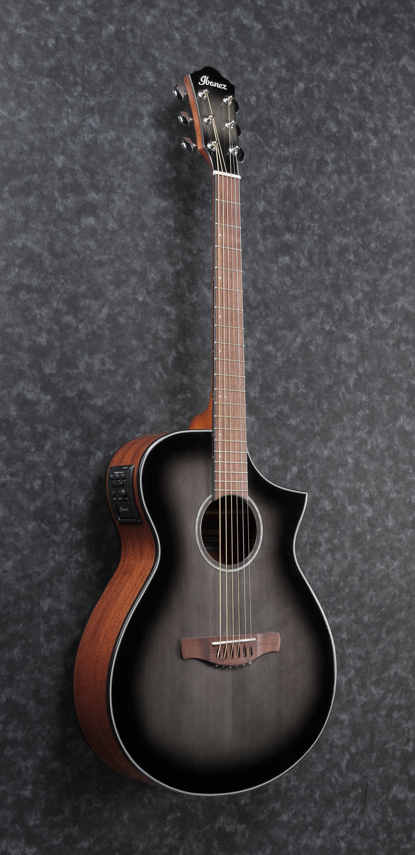 Ibanez AEWC11-TCB Transparent Charcoal Burst