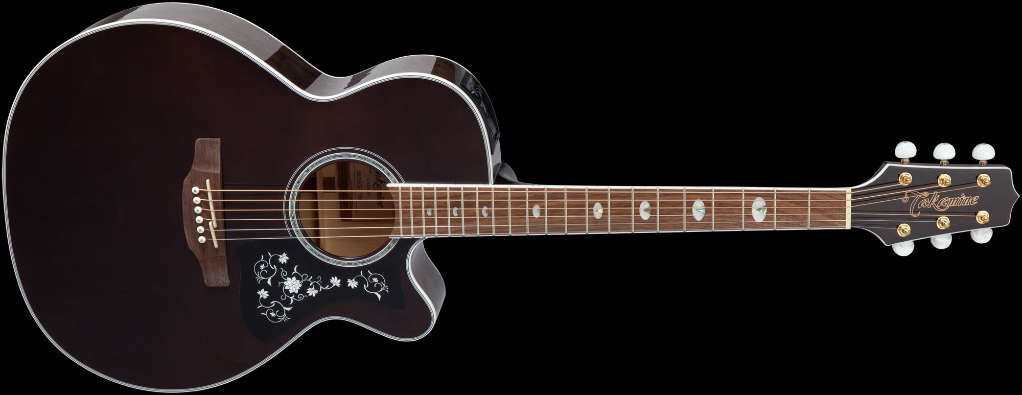Takamine GN75CETBK Country Flower