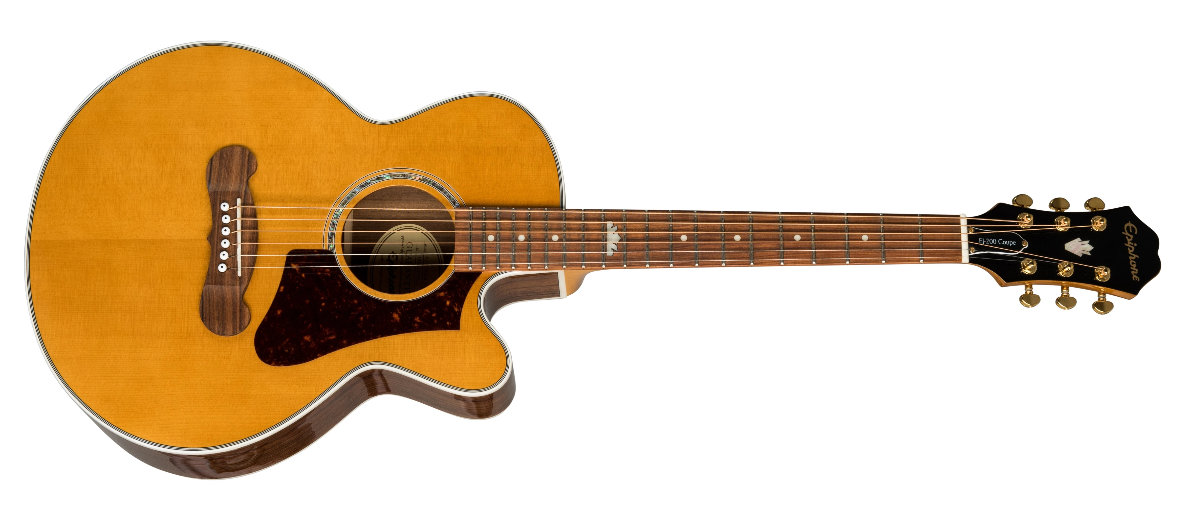 Epiphone J-200 EC Studio Parlor Vintage Natural 2023