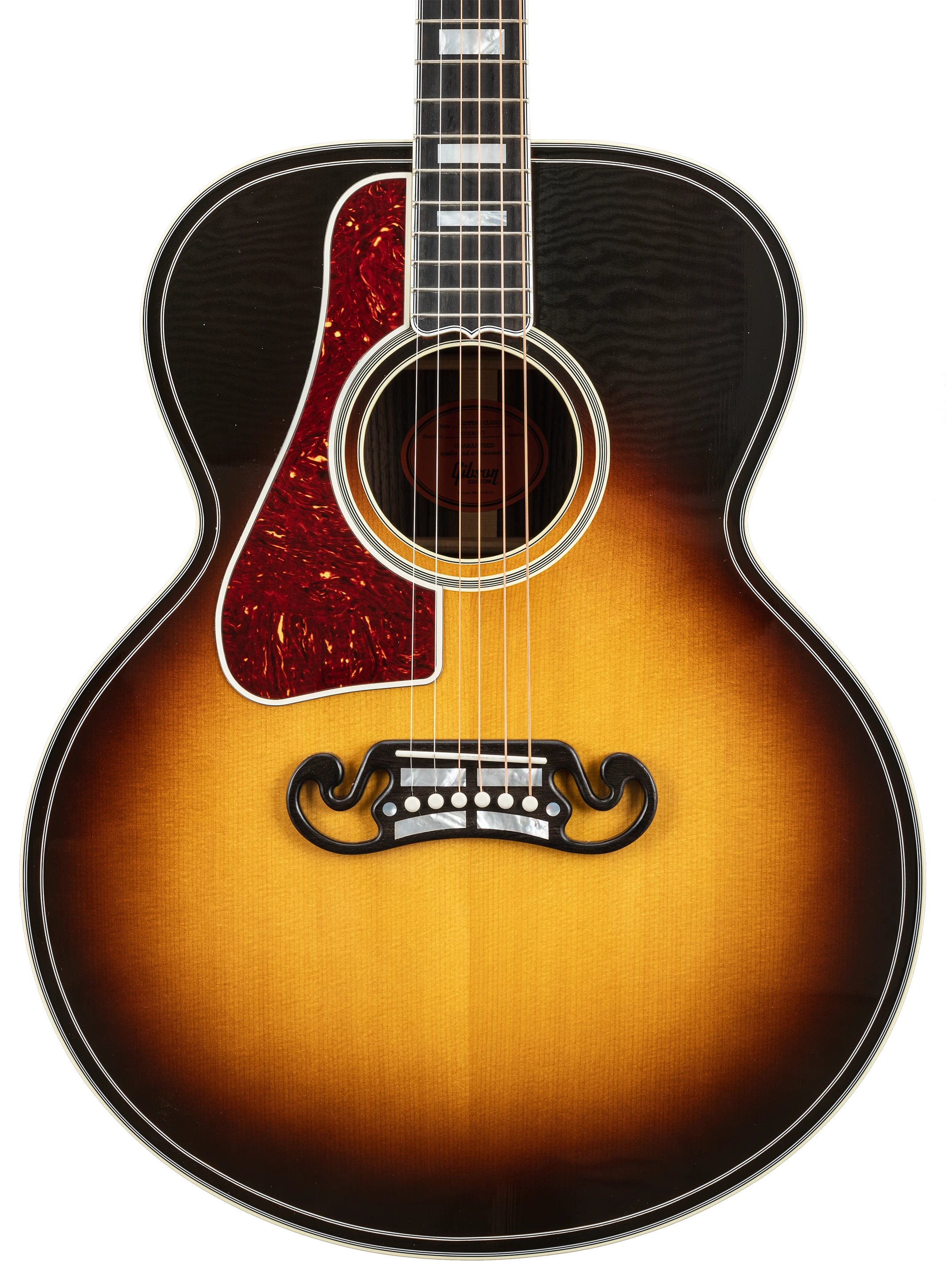 Gibson SJ-200 Classic Custom Shop Vintage Sunburst LEFTHAND B-Stock