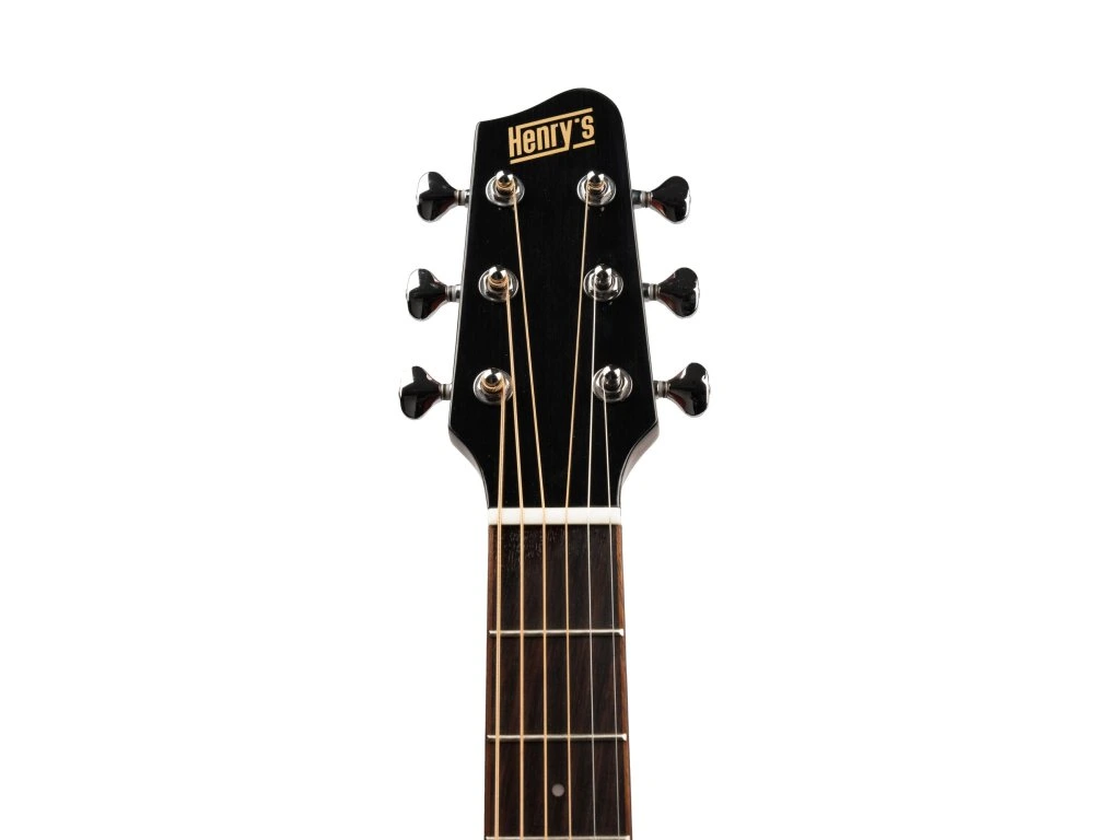Henrys Daily GAD1E Black Grand Auditorium