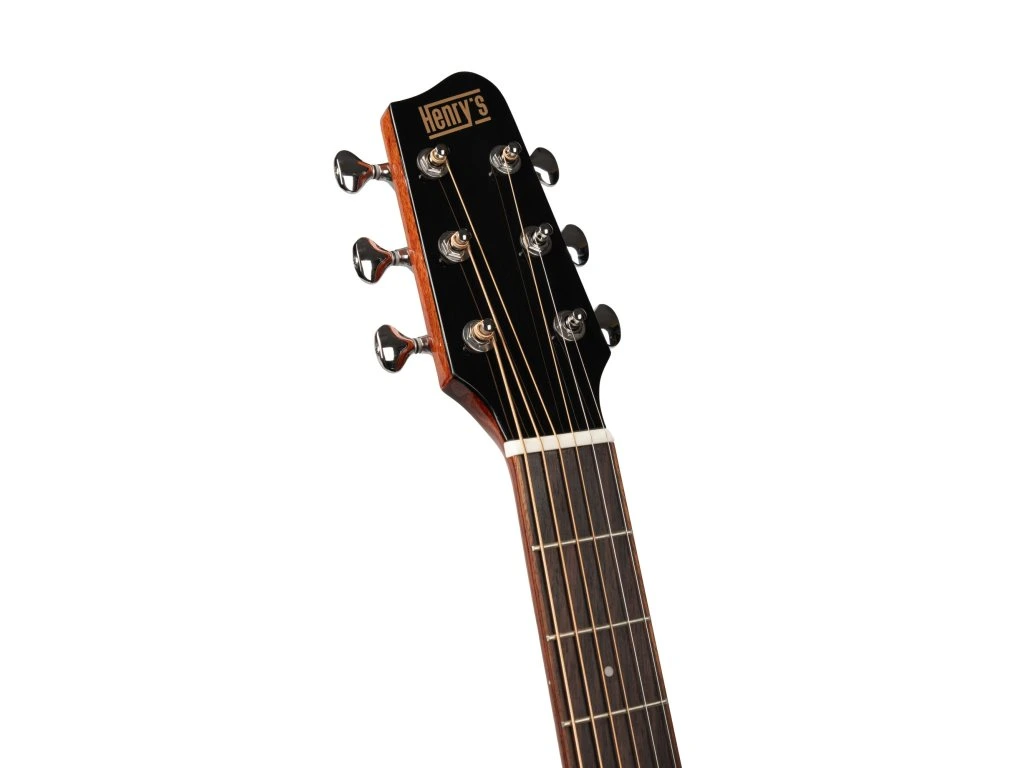 Henrys Daily GAD1E Black Grand Auditorium