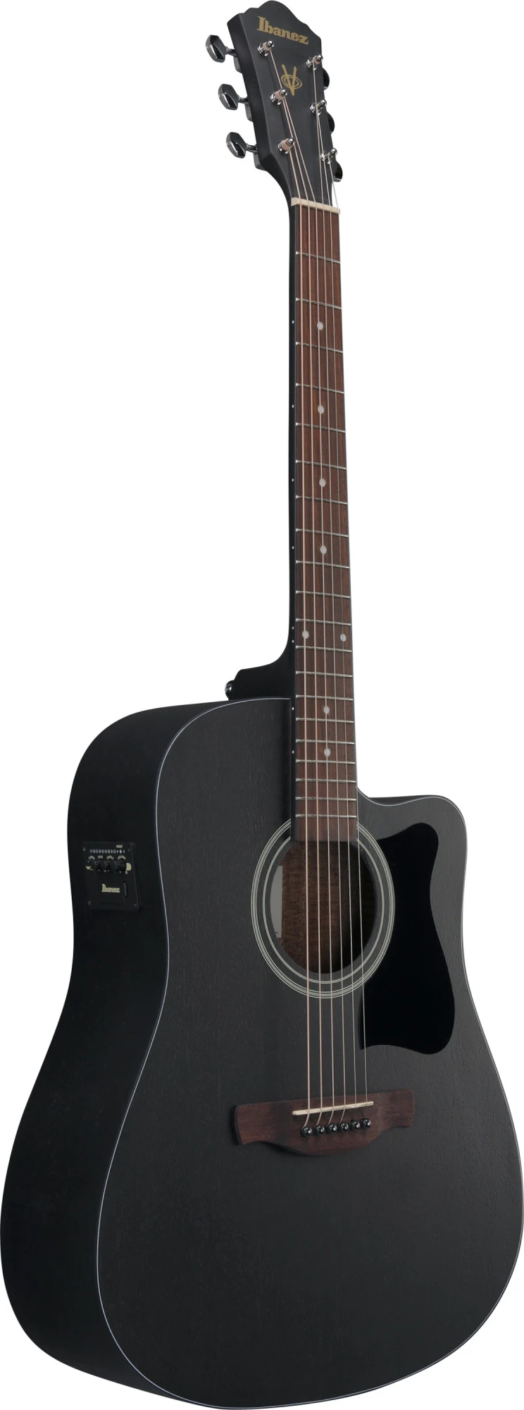 Ibanez V44CE WK Weathered Black Open Pore