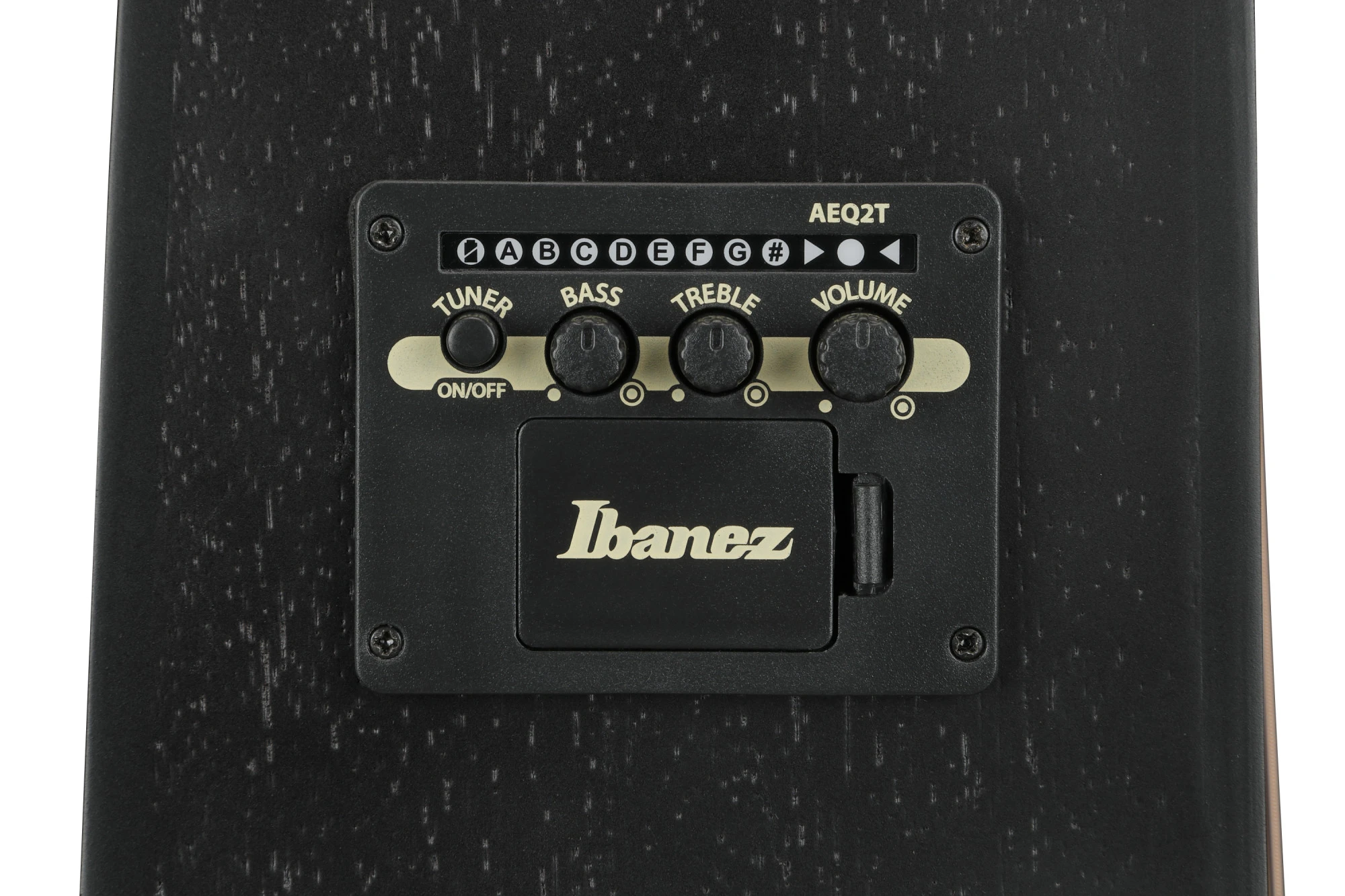 Ibanez V44CE WK Weathered Black Open Pore