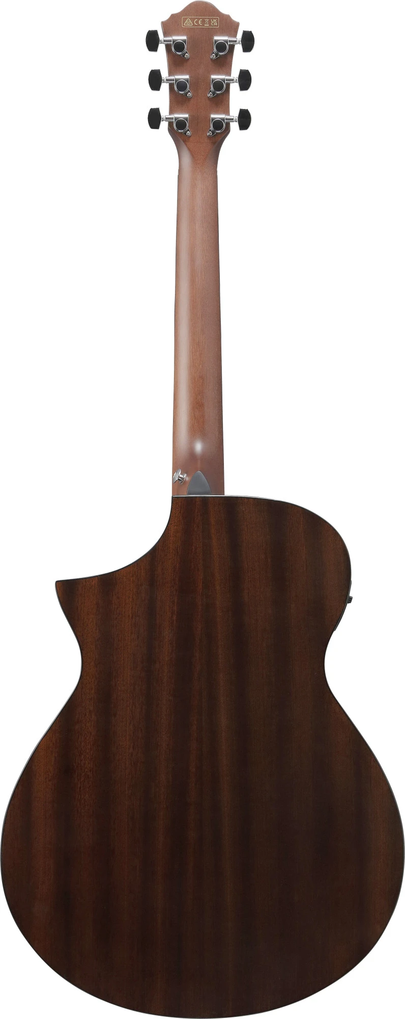 Ibanez AEWC16QA-TEH Transparent Emerald Burst