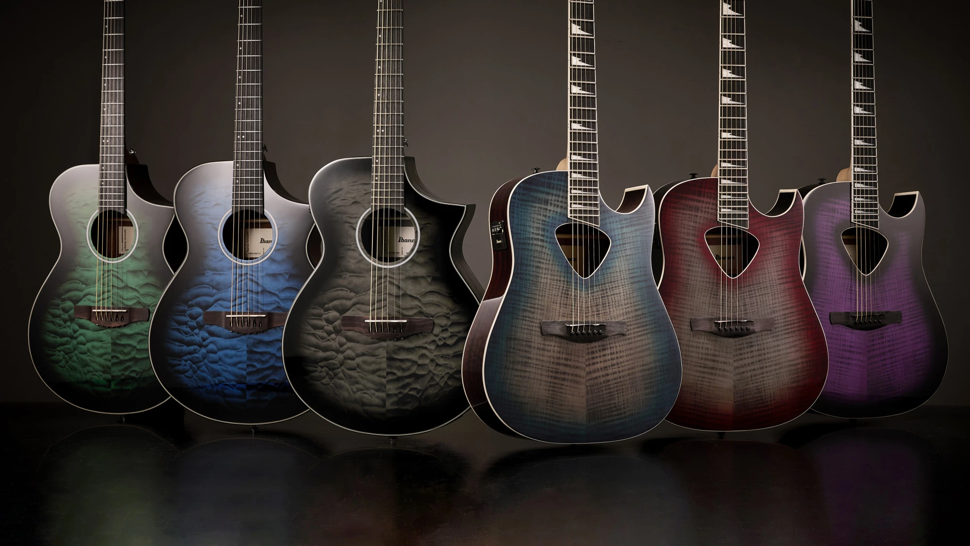 Ibanez ALT50FA-TVT Transparent Violet Sunburst