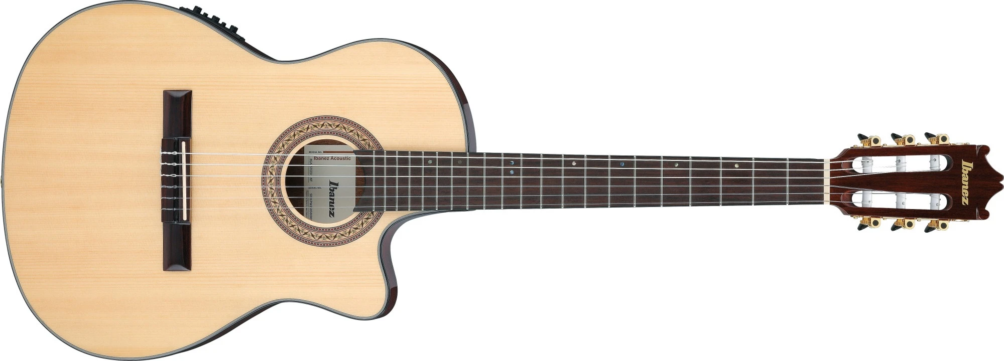 Ibanez GA35TCE-NT Natural High Gloss Nylonstring