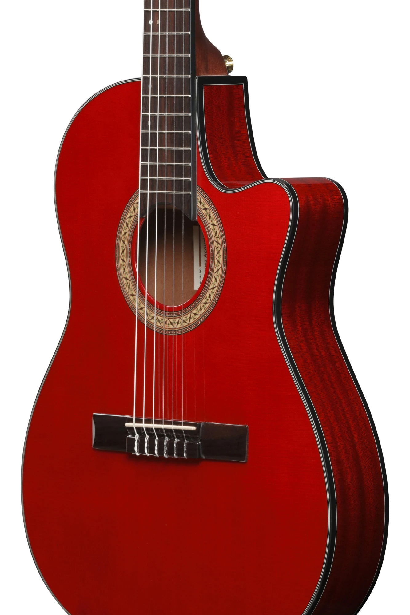 Ibanez GA35TCE-SRR Sappire Red High Gloss Nylonstring