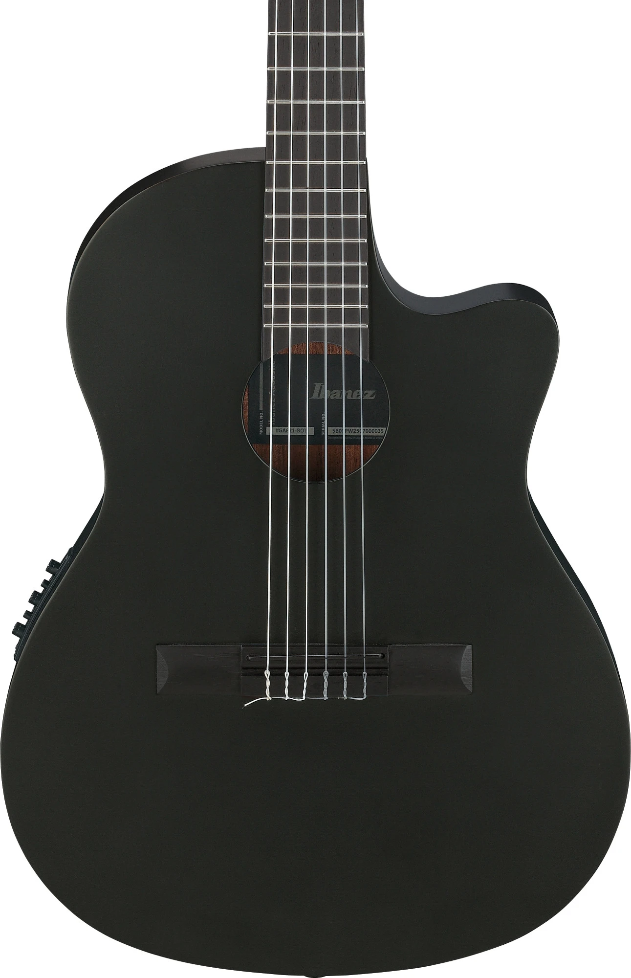 Ibanez GA621-BOT Black Out Nylonstring