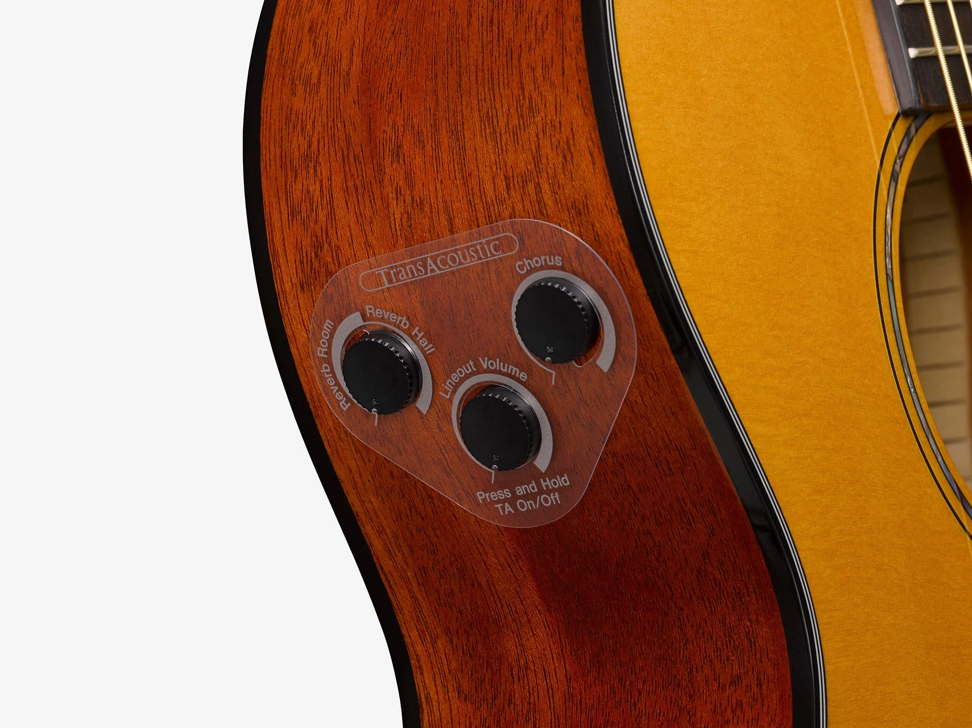 Yamaha CSF-TA VN Parlor vint natur PU Transacoustic + Bag