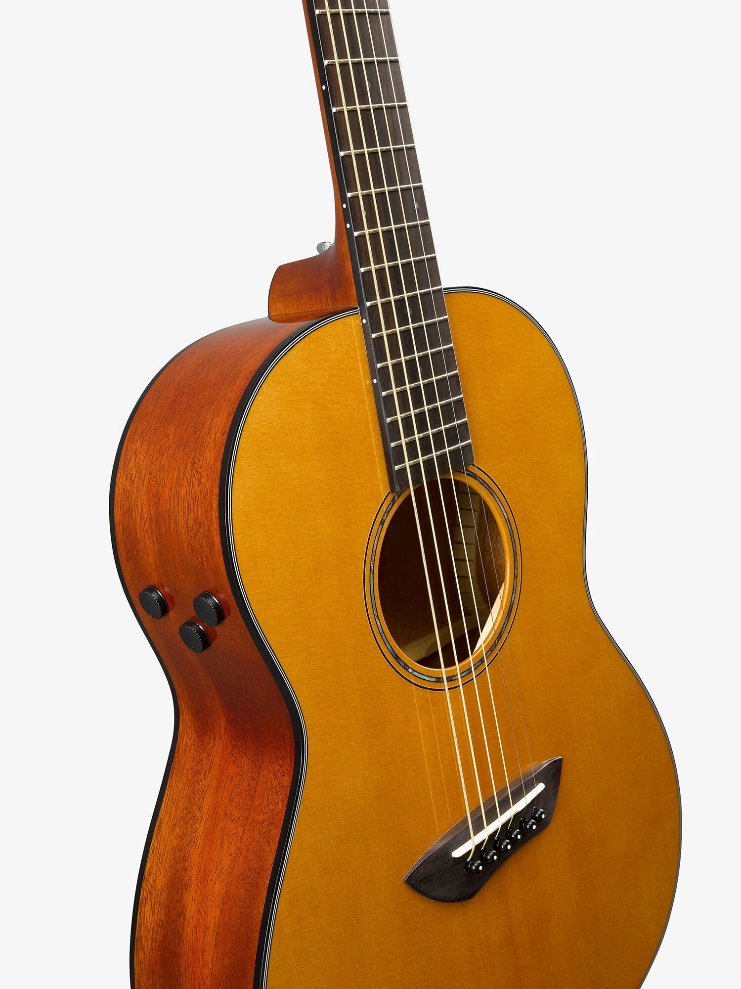 Yamaha CSF-TA VN Parlor vint natur PU Transacoustic + Bag