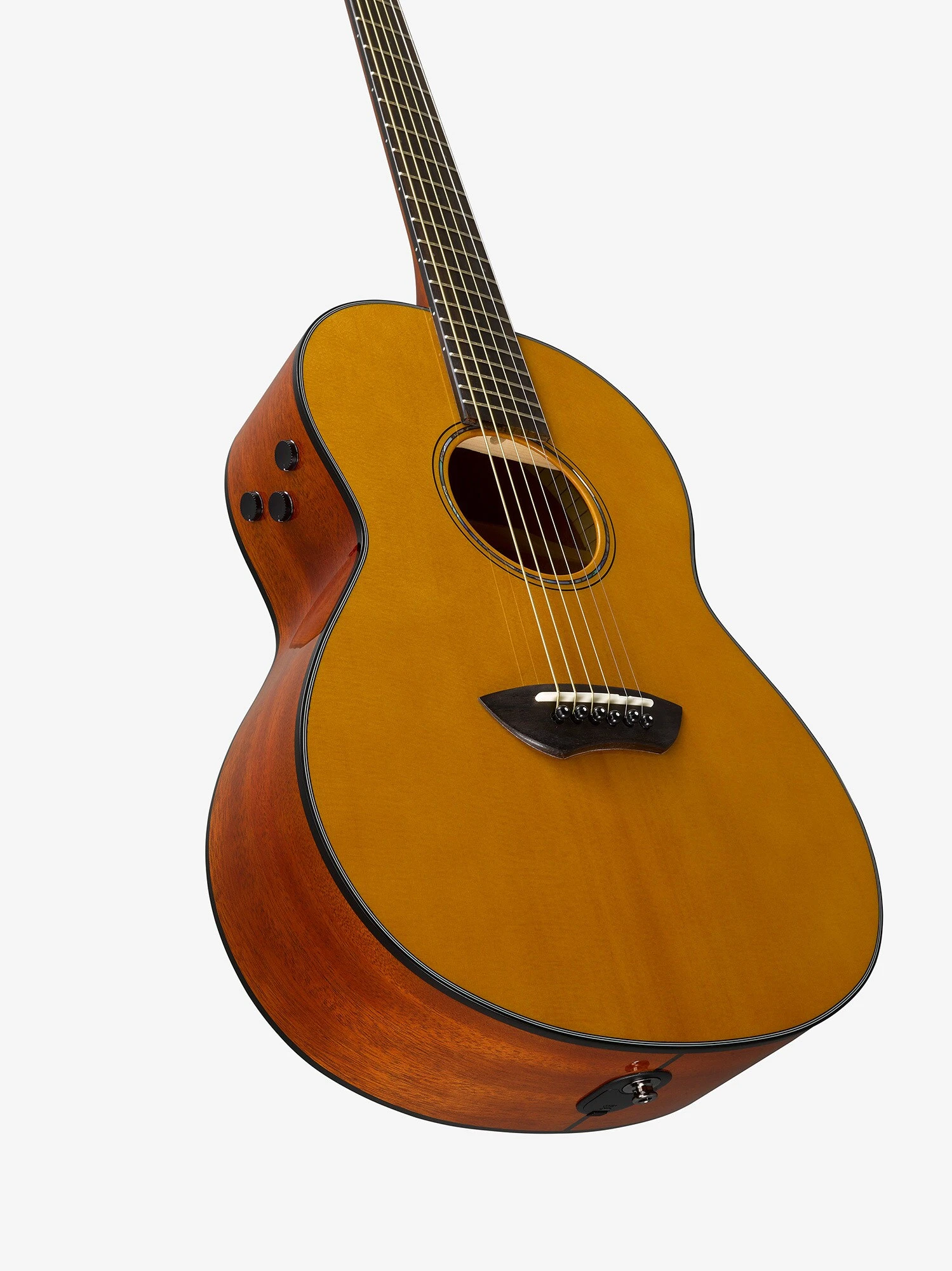 Yamaha CSF-TA VN Parlor vint natur PU Transacoustic + Bag