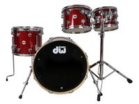 DW Collectors Shell Set Ruby Glass