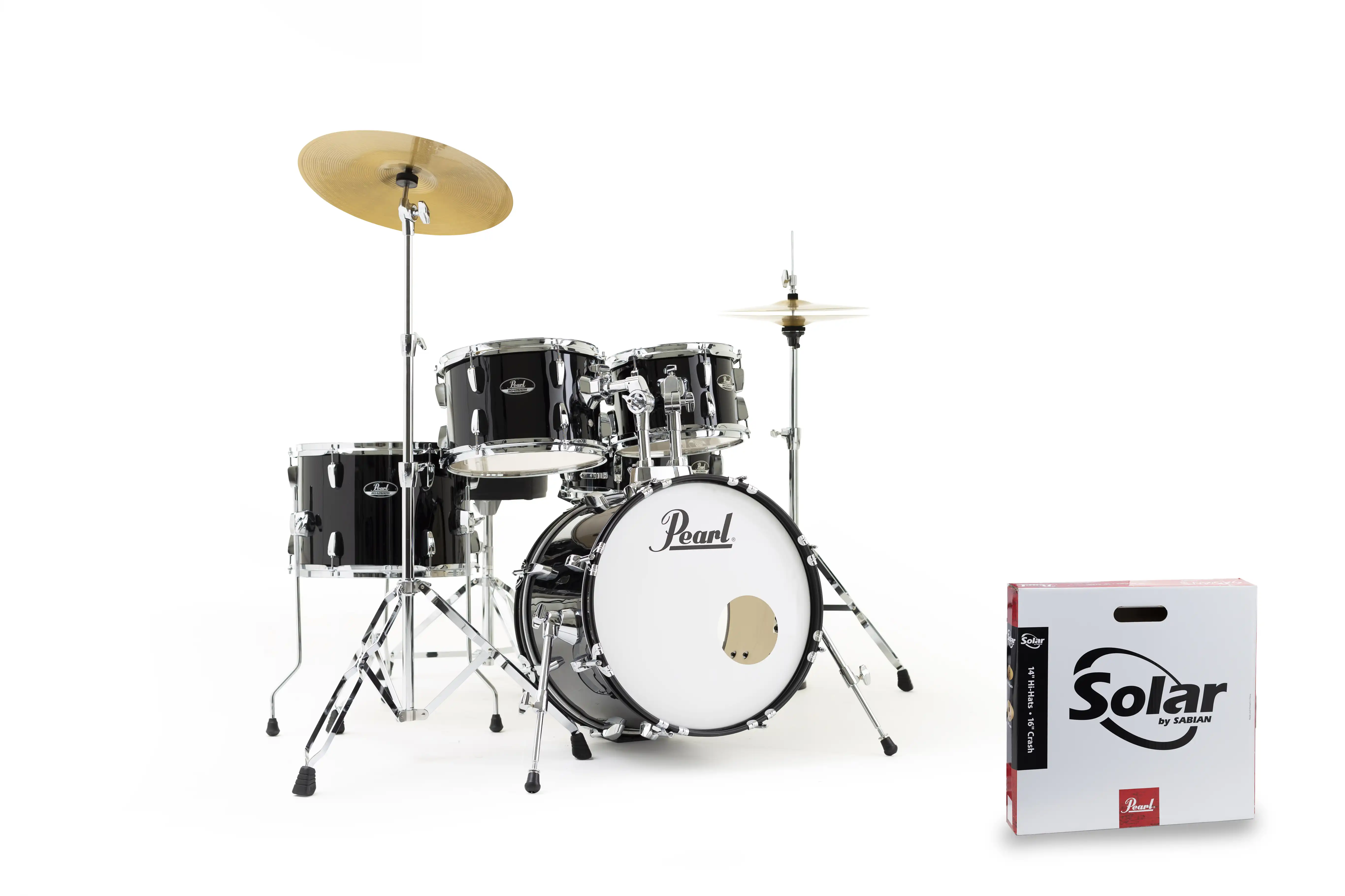 Pearl Road Show 18'' Set Jet Black
