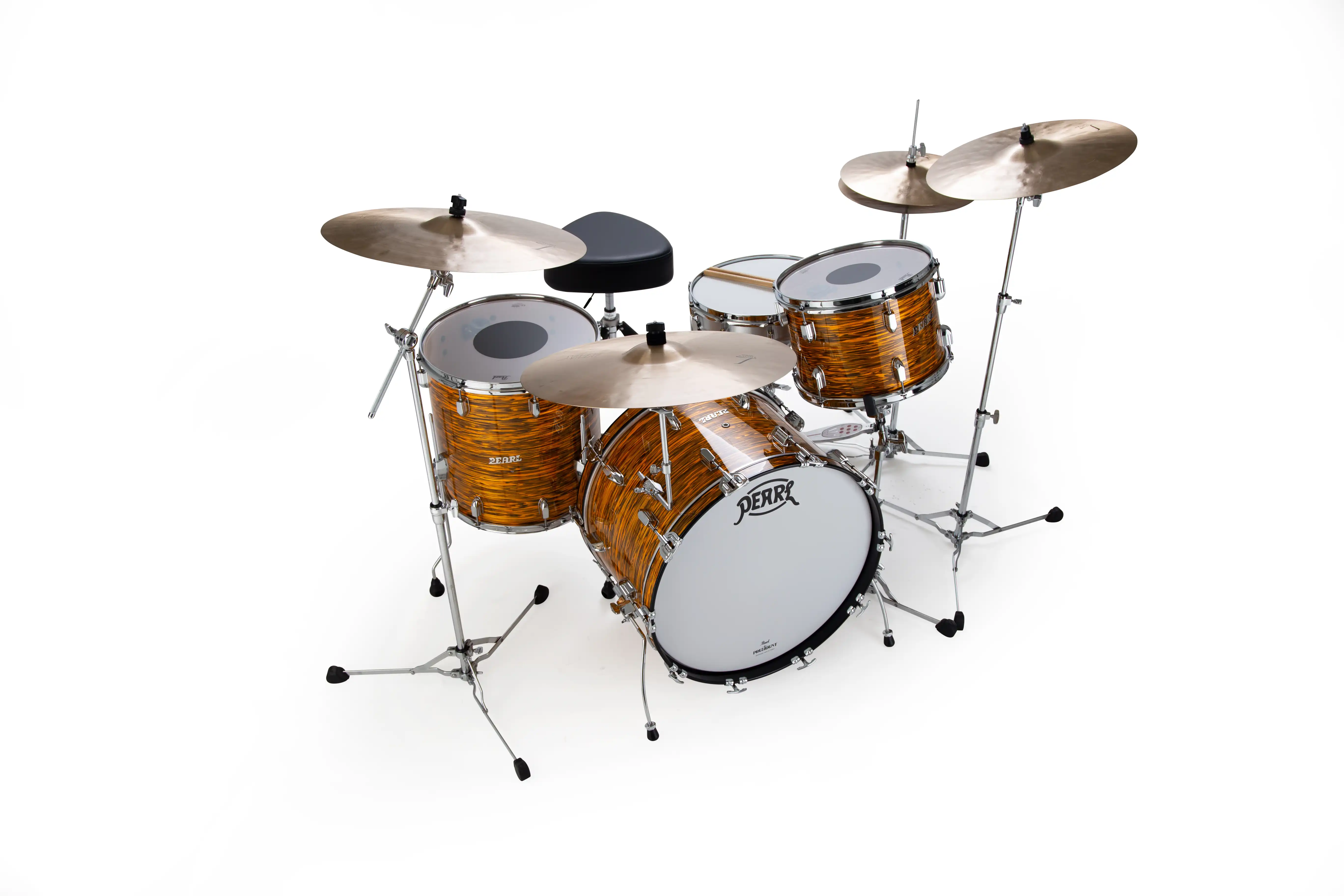 Pearl Shellset President DeLuxe in Sunset Ripple