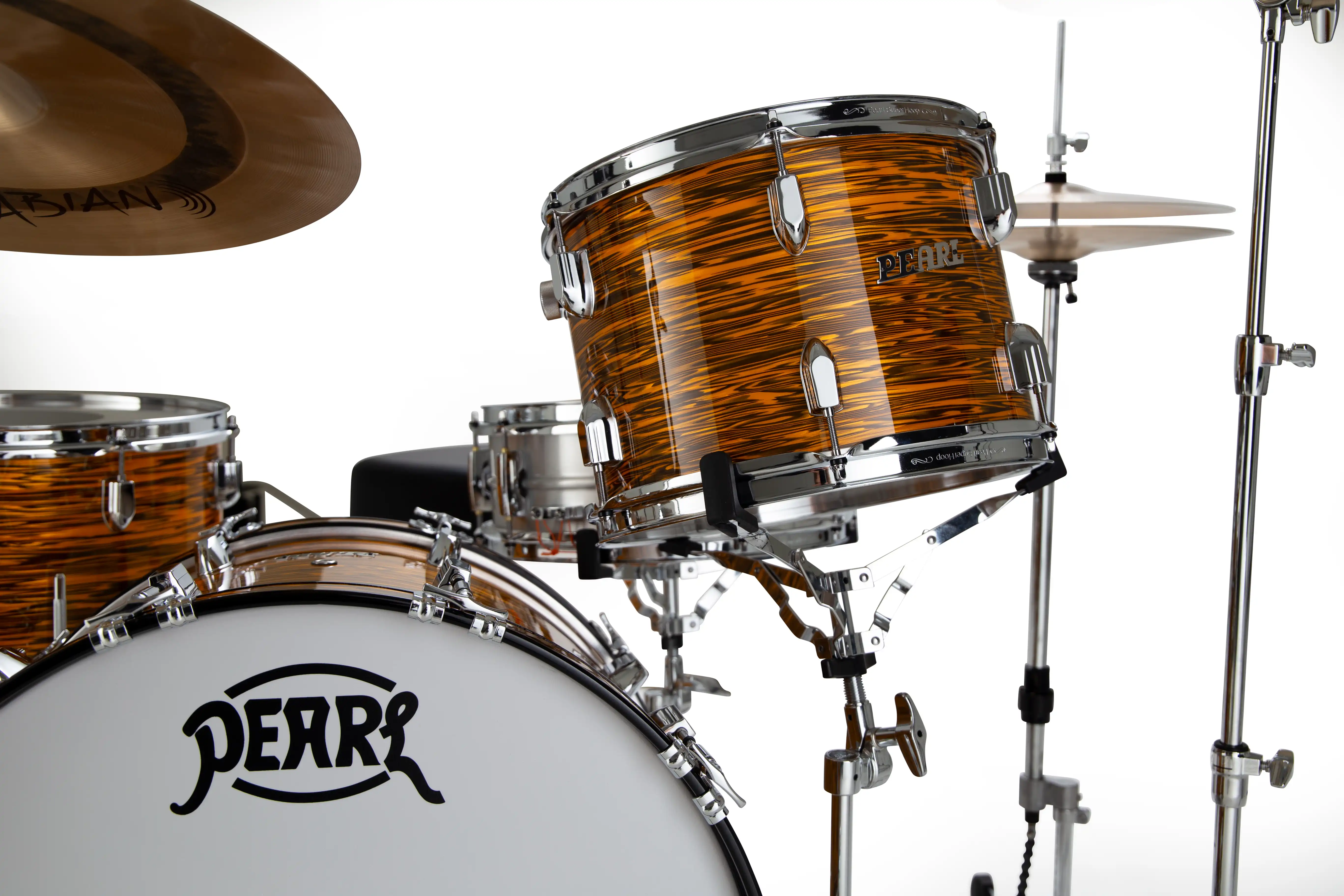 Pearl Shellset President DeLuxe in Sunset Ripple
