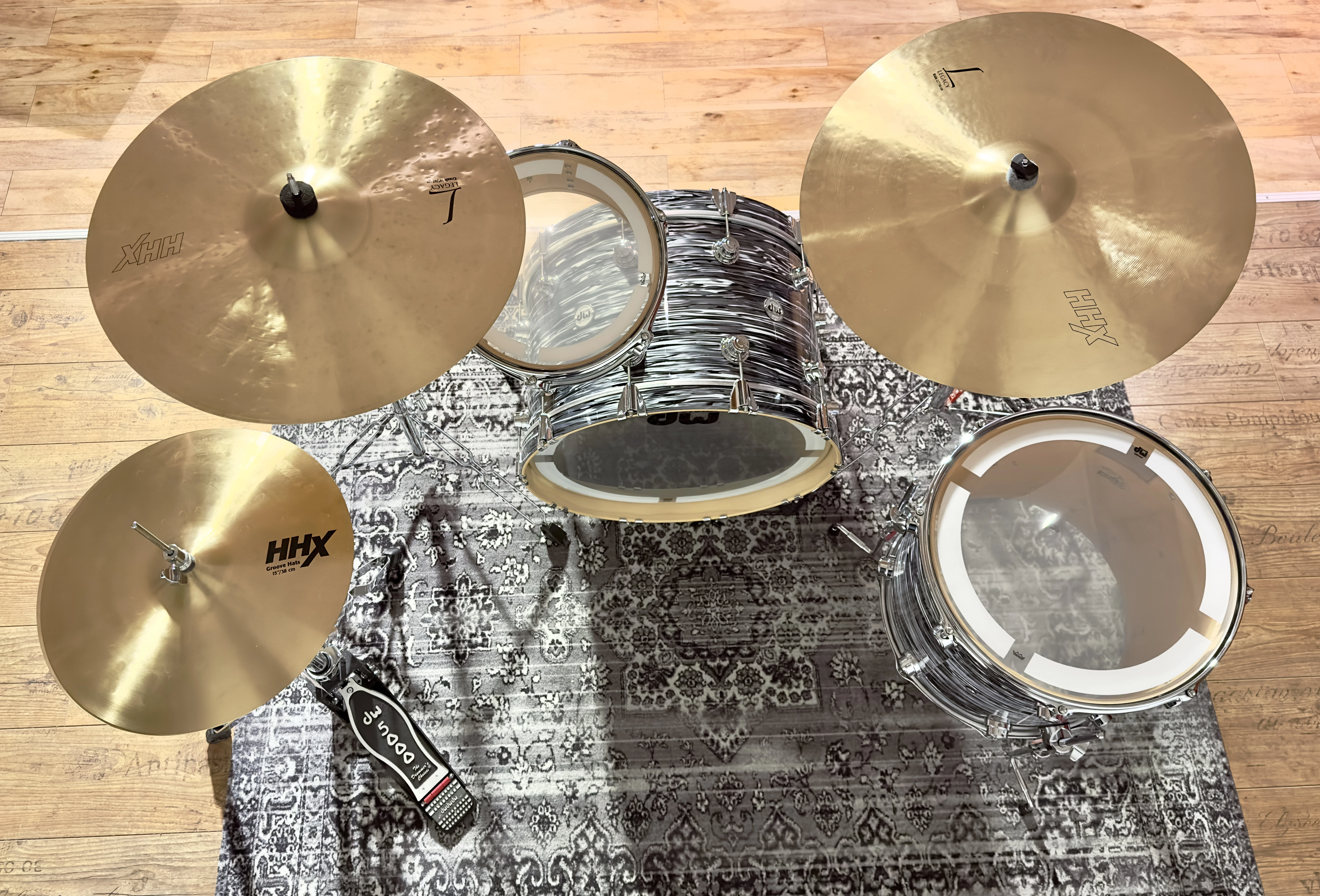 DW Collectors Maple Shell Set 22/12/16 Black Oyster