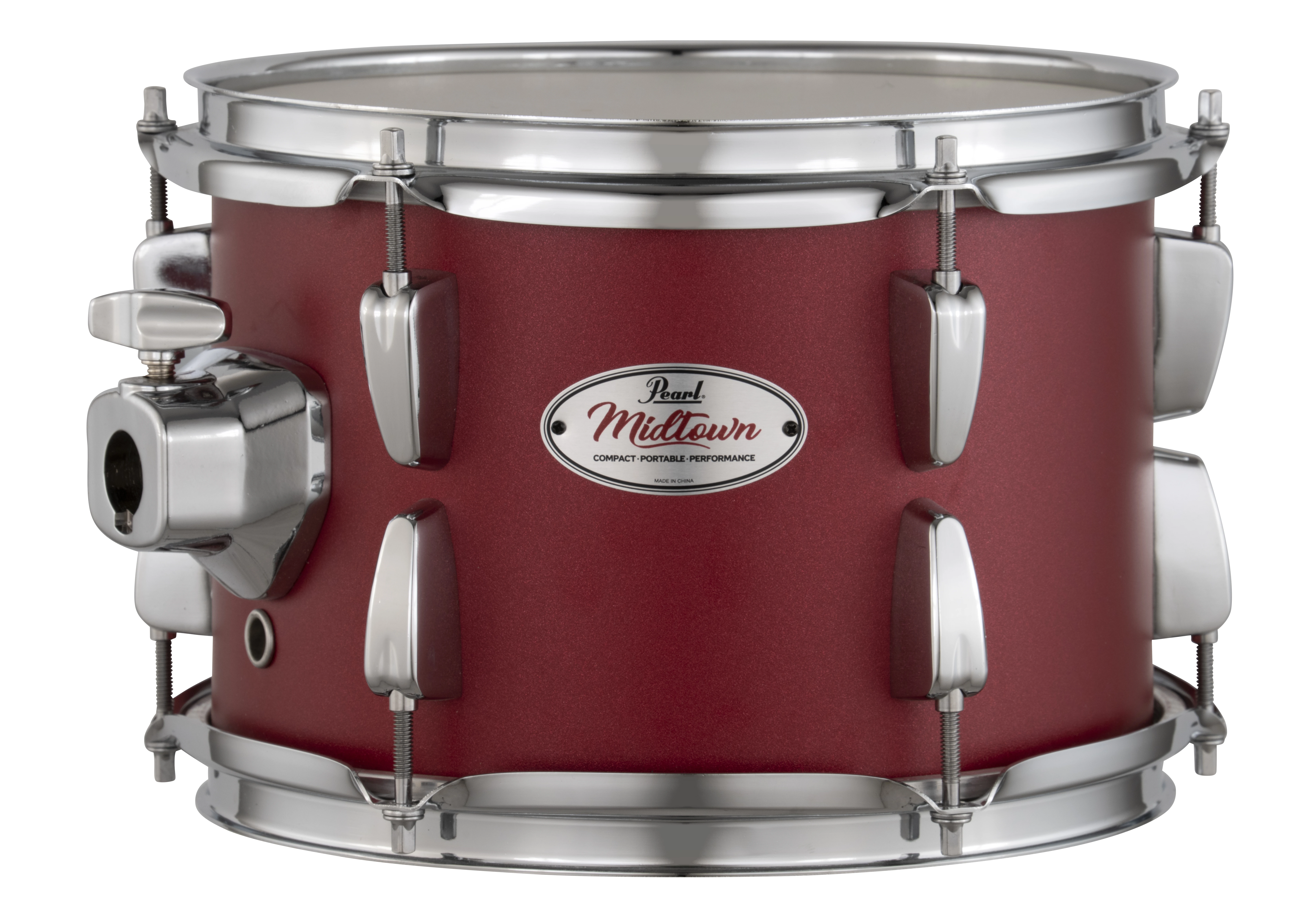 Pearl Midtown Set inkl. Hardware in matte red