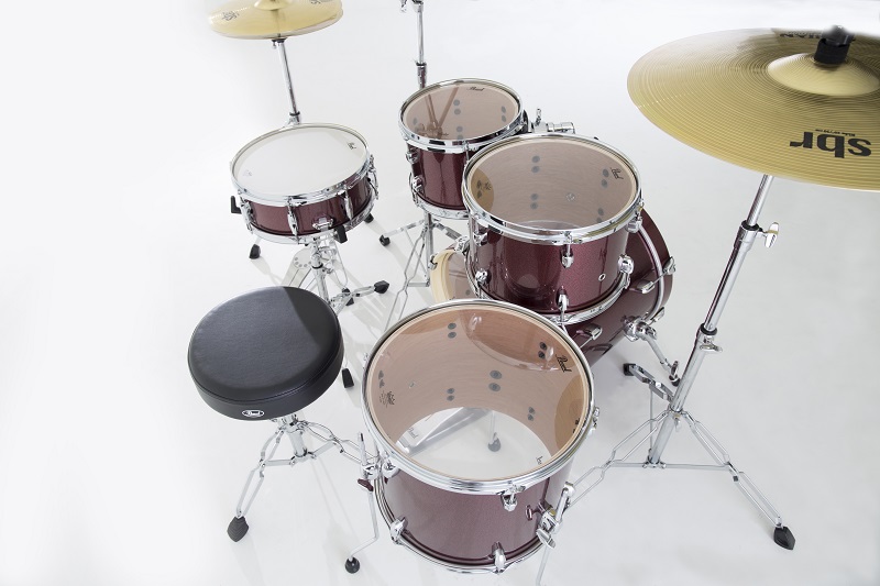 Pearl Export Studio Black Cherry Glitter