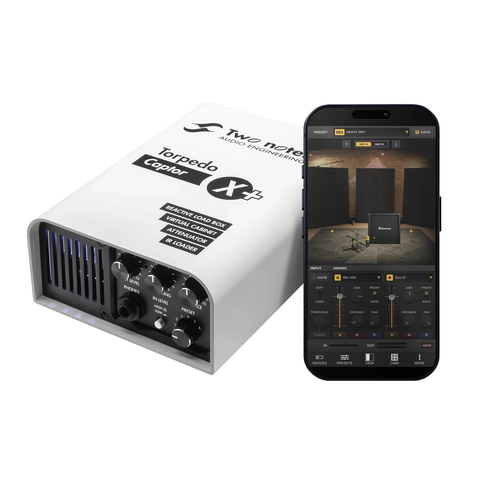 Two Notes Captor X + 8-Ohm