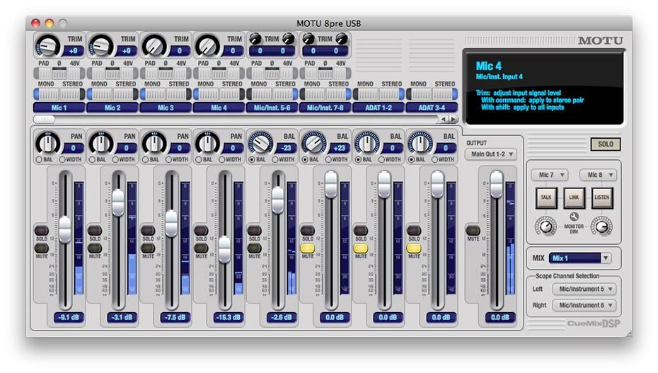 MOTU 8pre USB