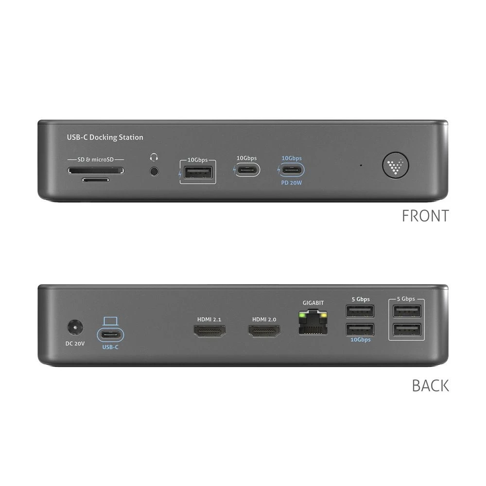 Vuelogic USB-C Docking Station 14-in-1