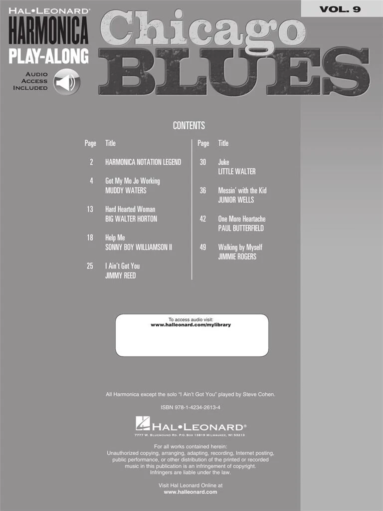 Harmonica - CHICAGO BLUES