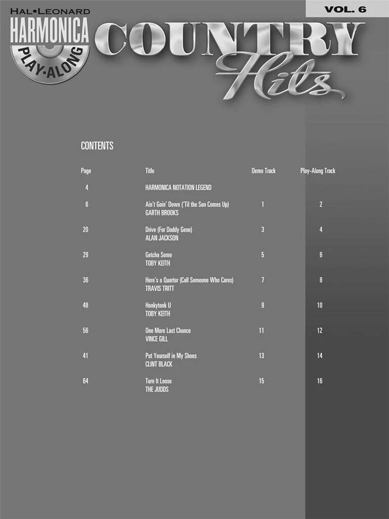 Harmonica - COUNTRY HITS