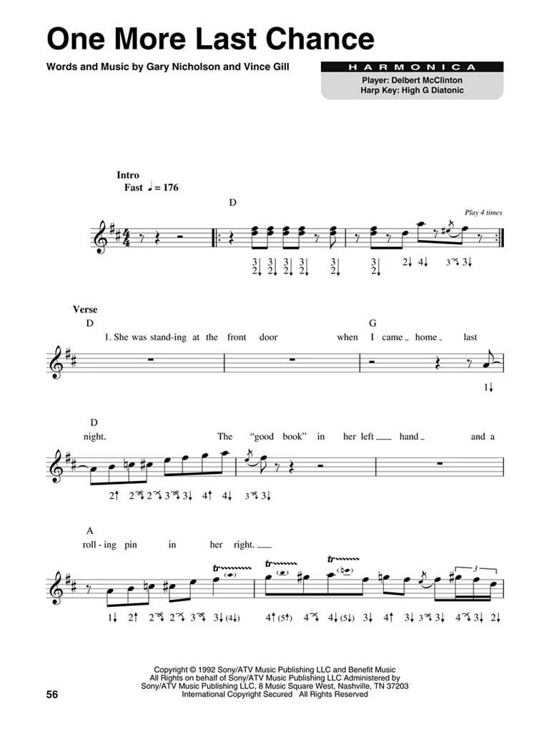 Harmonica - COUNTRY HITS