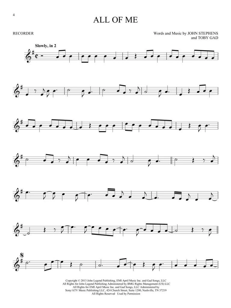 Blockflöte - FIRST 50 SONGS YOU SHOULD PLAY ON RECORDER