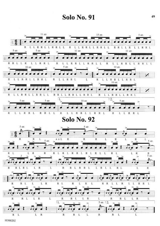 Charly Wilcoxon All American Drummer - 150 Rudimental Solos, Buch