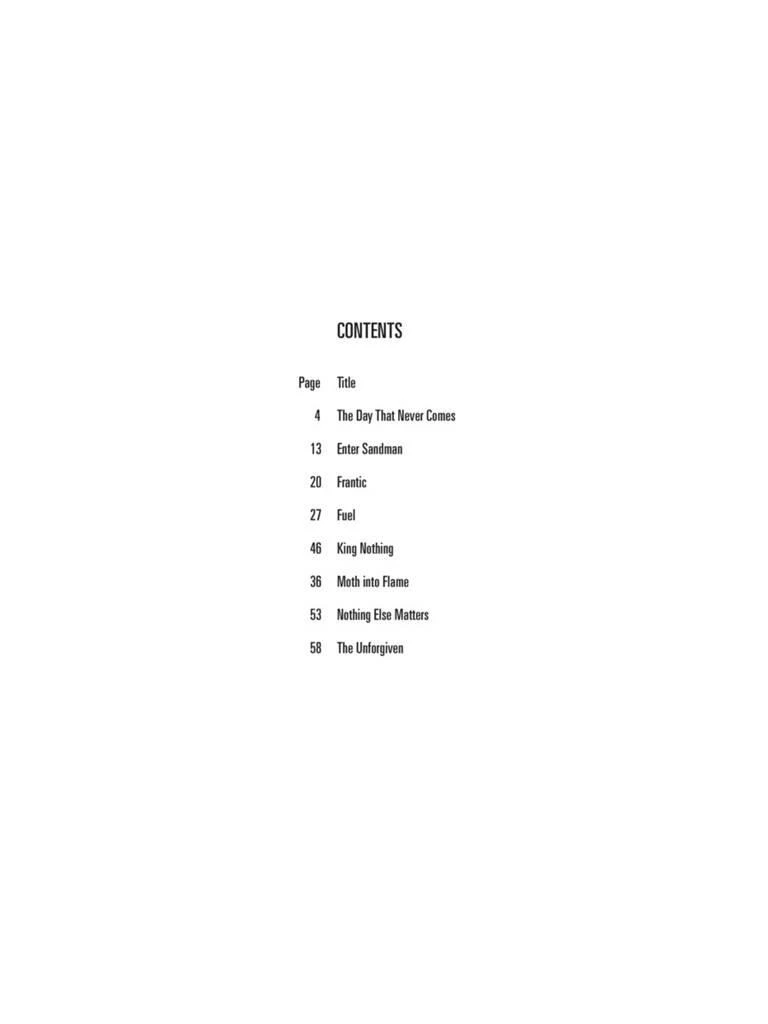 Metallica: Garage Inc. (Drums Edition)