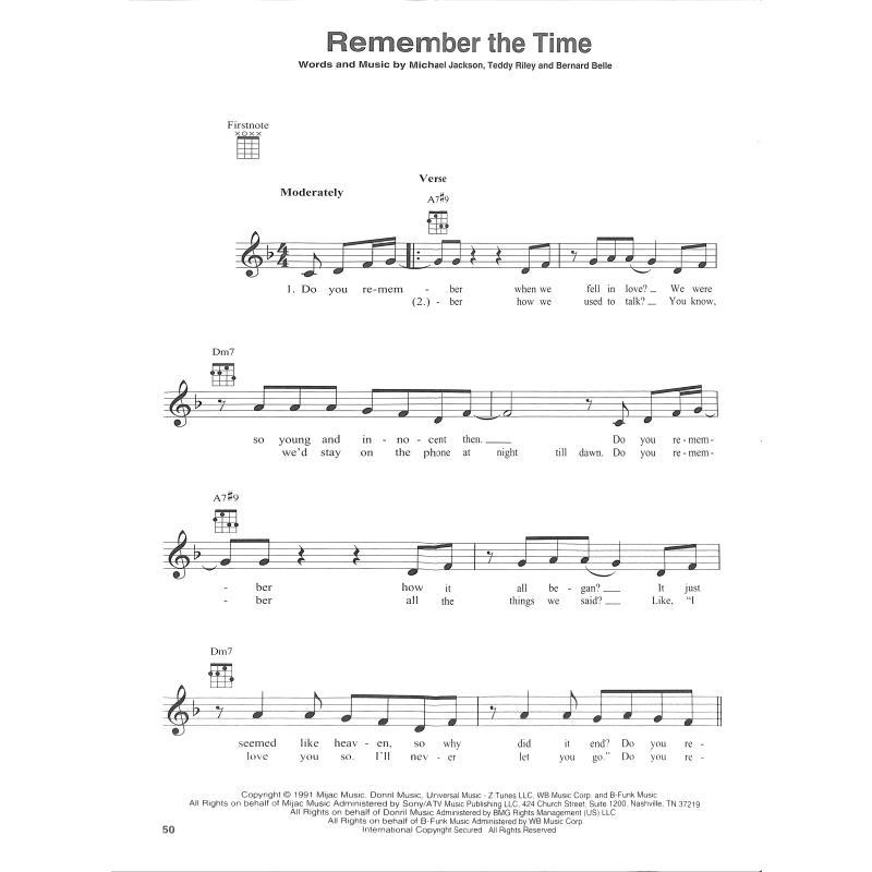 Michael Jackson - For Ukulele