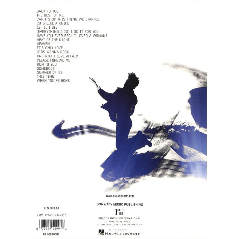Bryan Adams - GREATEST HITS