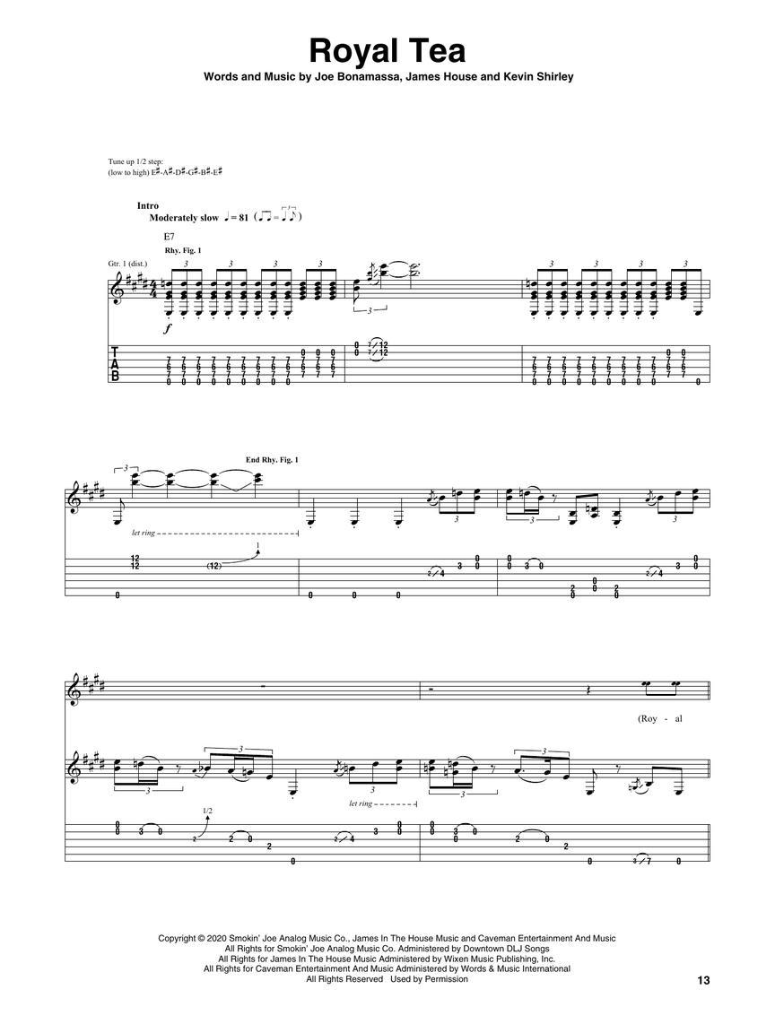 Joe Bonamassa - ROYAL TEA