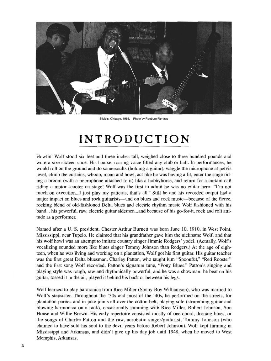 HOWLIN' WOLF Featuring Hubert Sumlin on Guitar