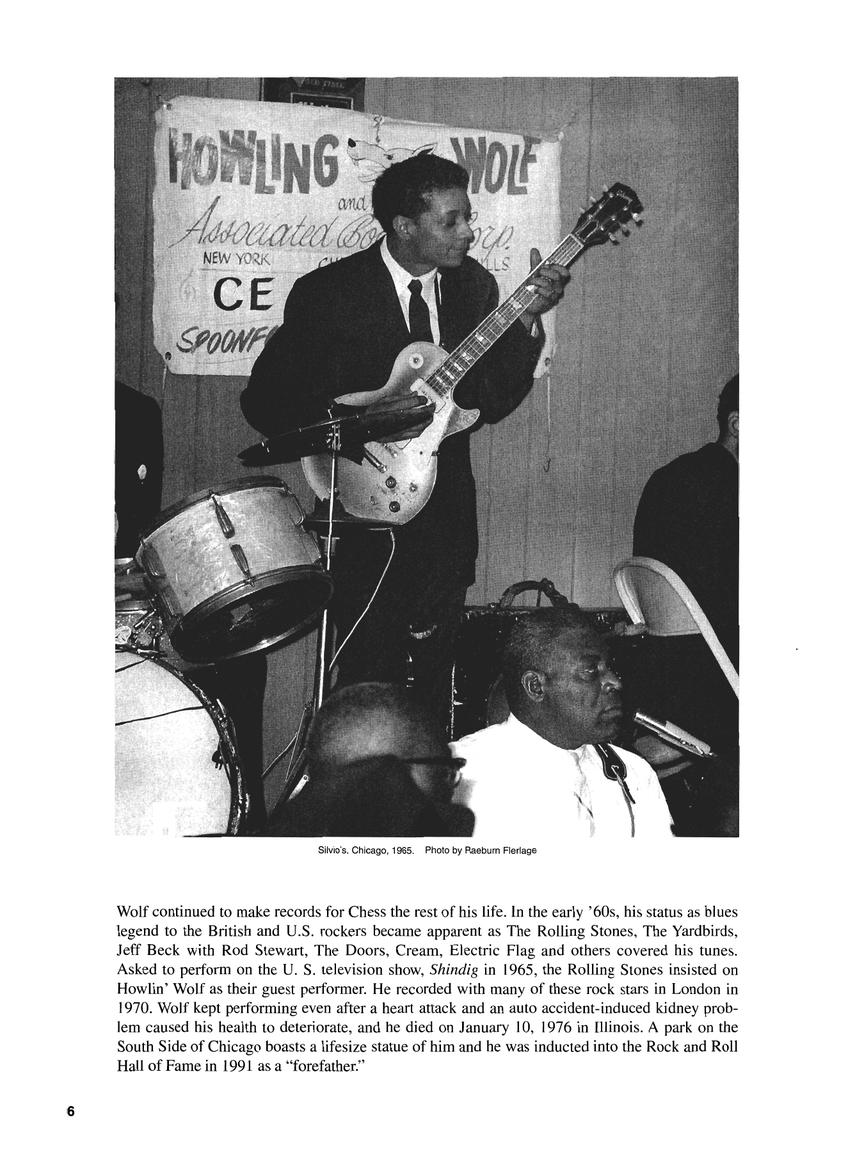 HOWLIN' WOLF Featuring Hubert Sumlin on Guitar