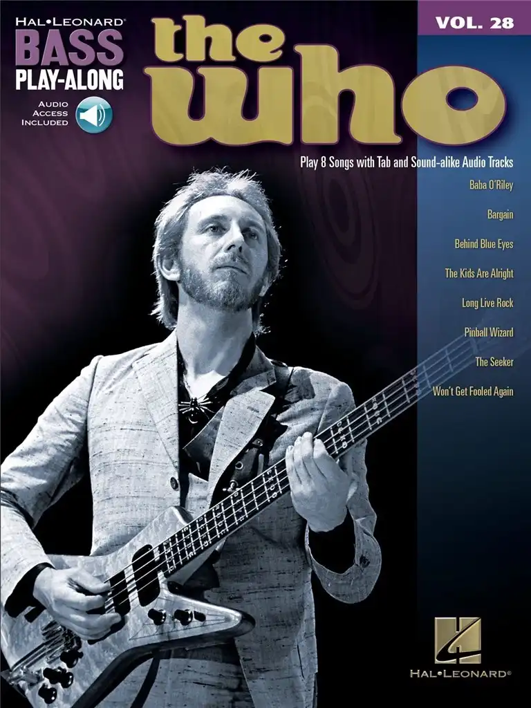 The Who - Bass Play-Along Volume 28