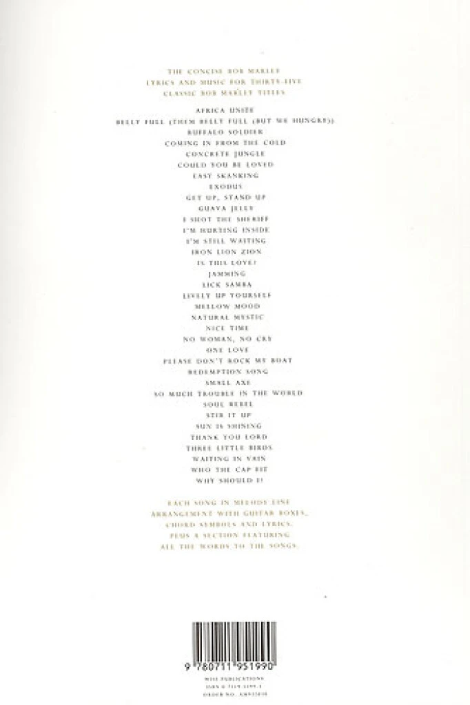 Bob Marley - THE CONCISE BOB MARLEY