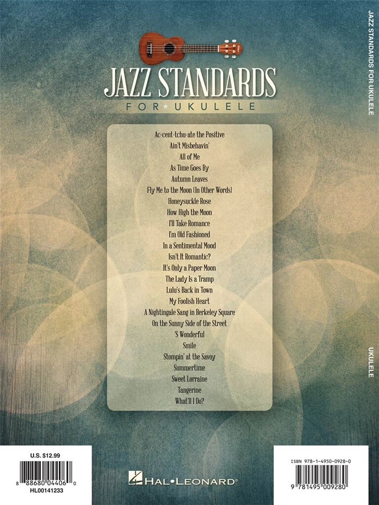 Ukulele - JAZZ STANDARDS FOR UKULELE