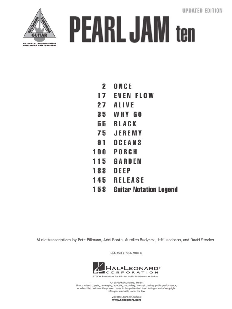 Pearl Jam - TEN