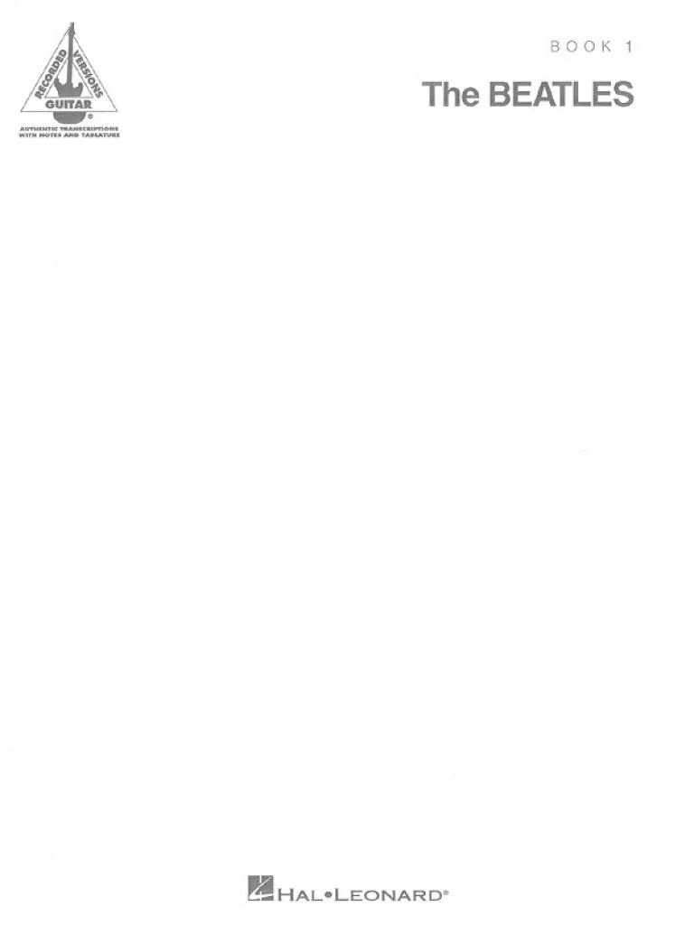 The Beatles - THE WHITE ALBUM - BOOK 1 Guitar Recorded Version (TAB)
