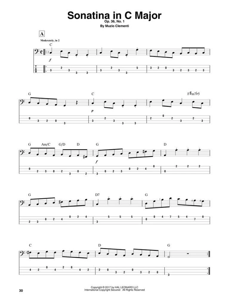 CLASSICAL THEMES FOR ELECTRIC BASS
