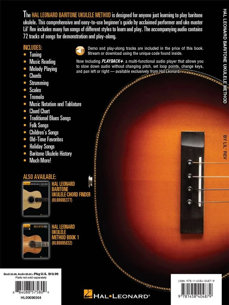 Hal Leonard - Baritone Ukulele Method